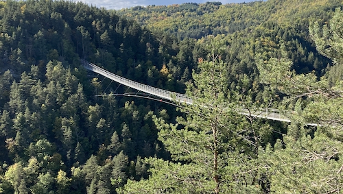 Passerelle des Gorges du Lignon