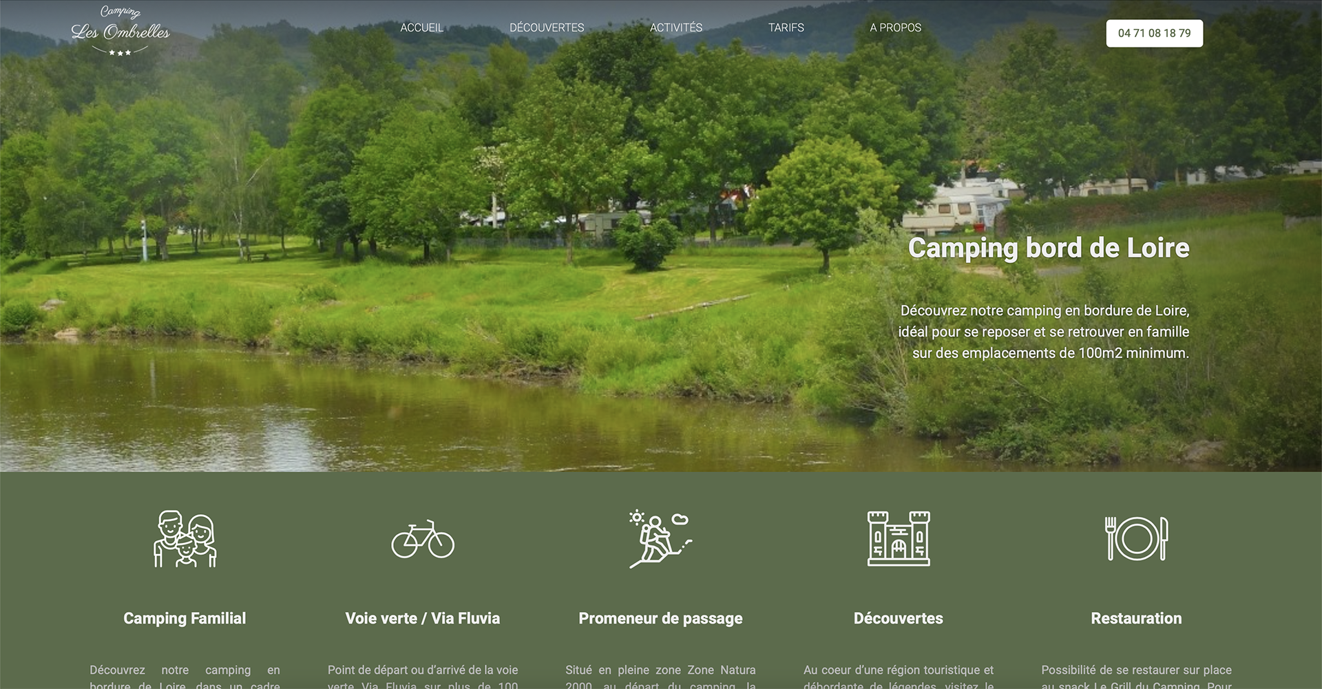 Camping Les Ombrelles